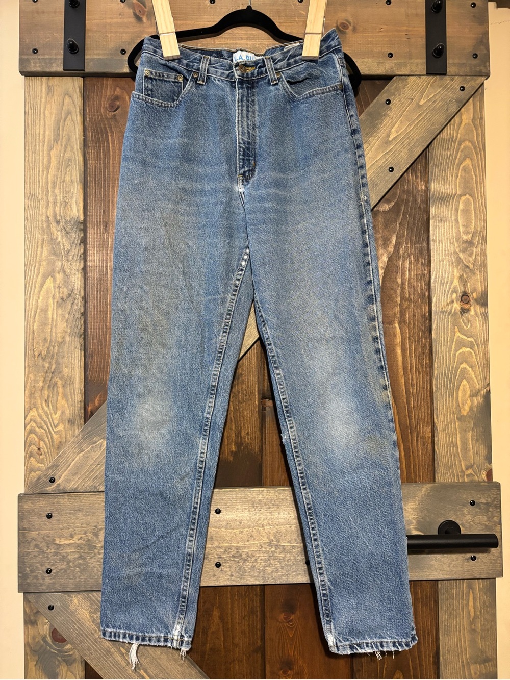 L.A. Blues High-Rise Light Blue Straight-Leg Jeans